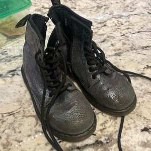 Dr martens size 11 glitter boots